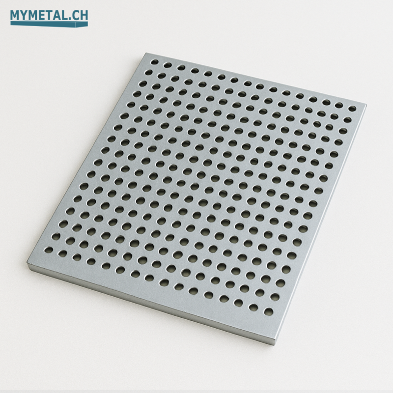 Gelochte Stahlbleche Rund